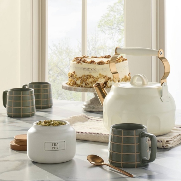 Hearth & Hand™ with Magnolia-2qt Stainless Steel Arch Cutout Teapot - Picture 8 of 17